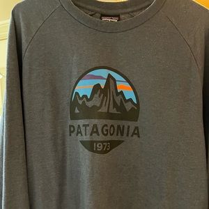 Blue lightweight Patagonia sweatshirt